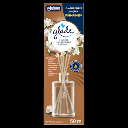 Geurstokjes Sandalwood & Jasmine