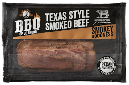Texas style smoked beef