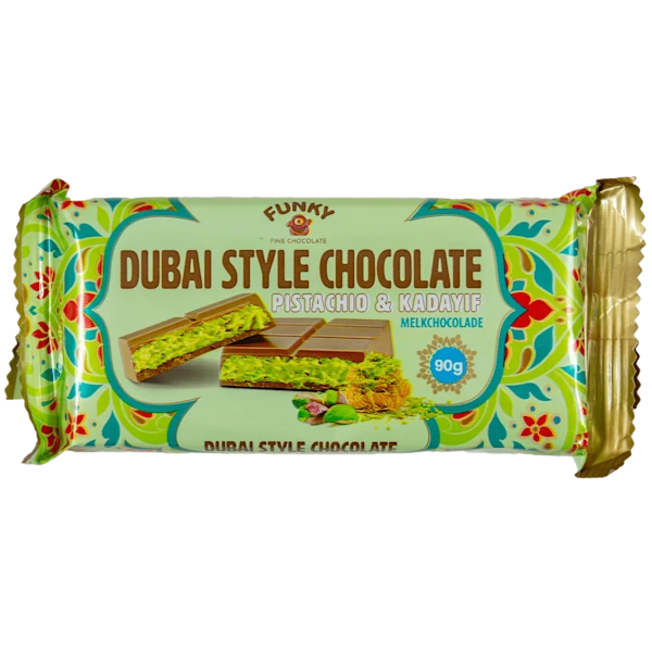 Funky Dubai chocoladereep