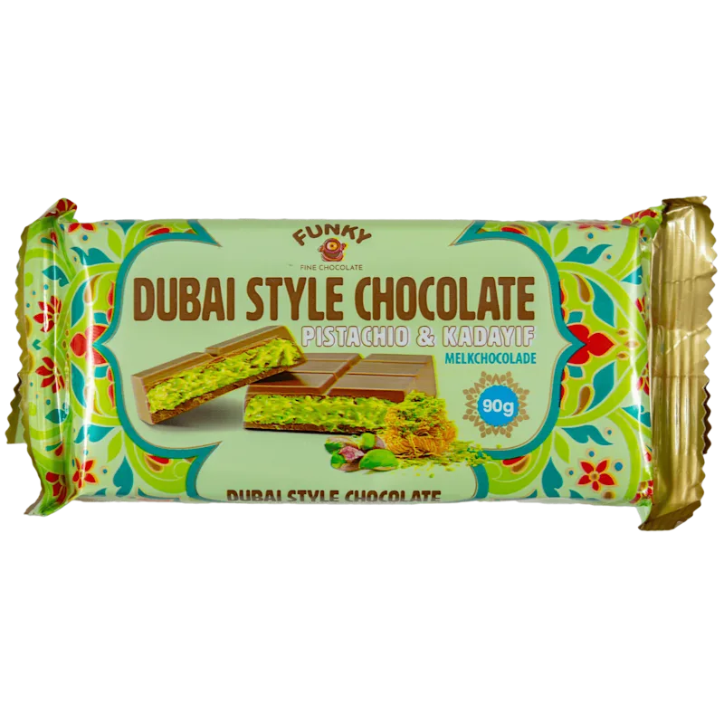 Funky Dubai chocoladereep