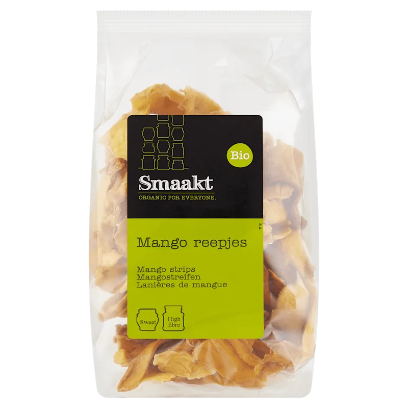 Smaakt Bio Mango Reepjes 250 g