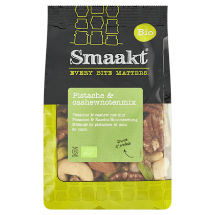 Pistache-cashew notenmix bio