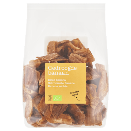 Banaan gedroogd 250g bio