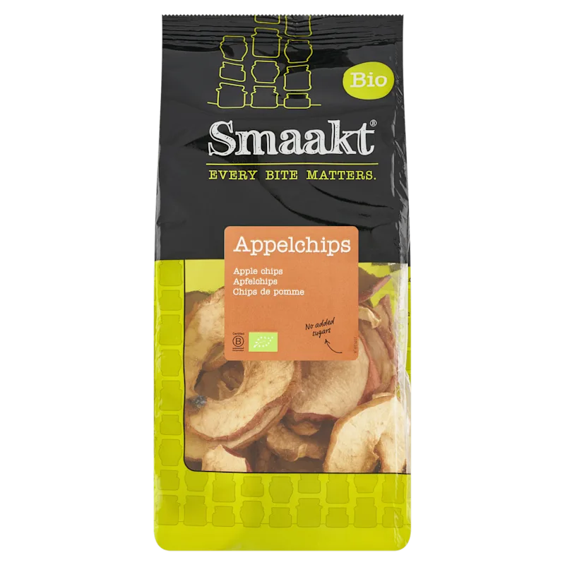 Smaakt Appelchips bio