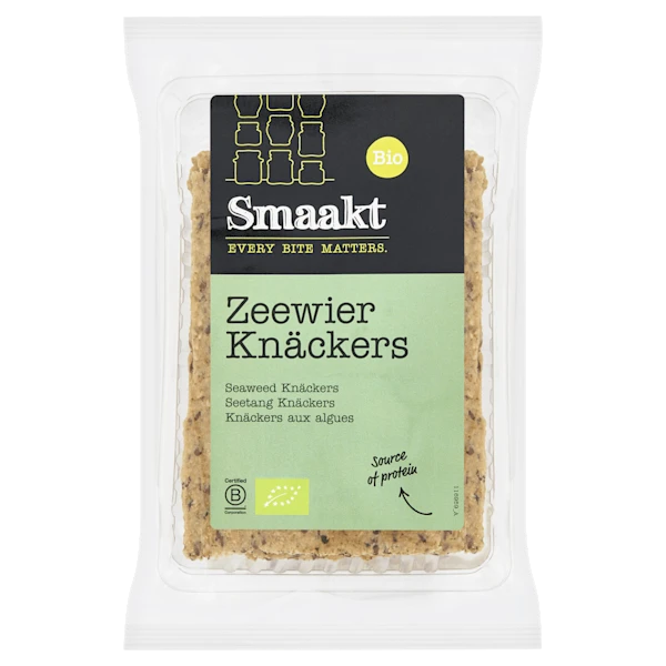 Smaakt Knäckers Zeewier bio
