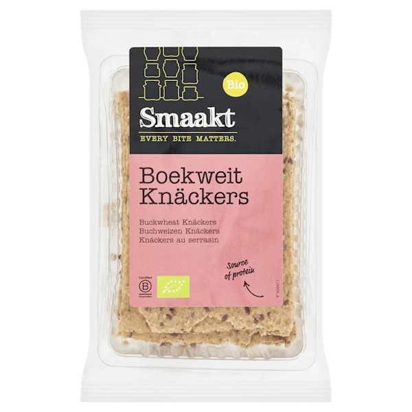 Smaakt Knäckers Boekweit bio