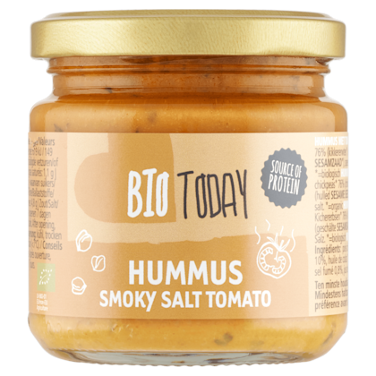 Hummus smoky salt tomato bio - PLUS