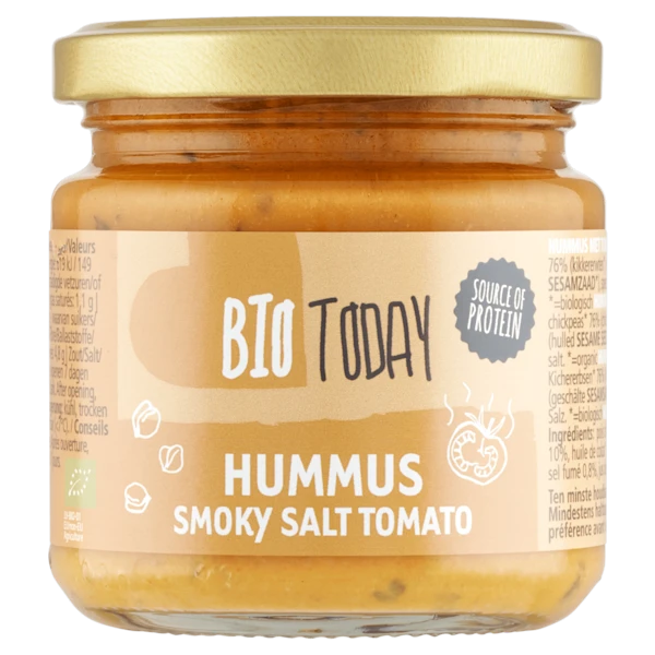 BioToday Hummus smoky salt tomato bio