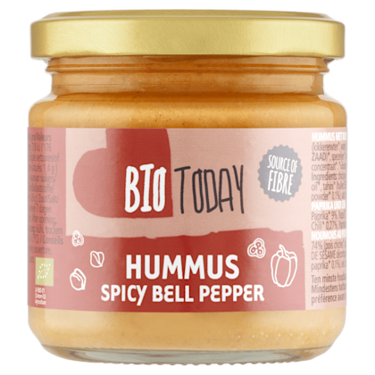 Hummus spicy bell pepper bio - PLUS