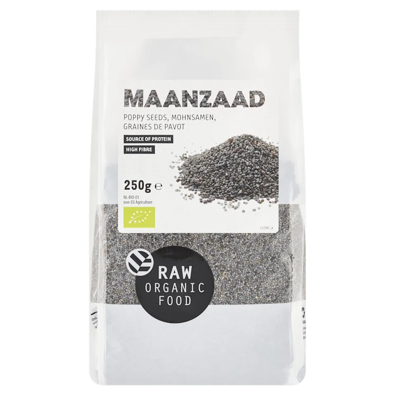 Raw Organic Food Maanzaad