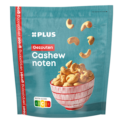 gezouten cashewnoten - PLUS