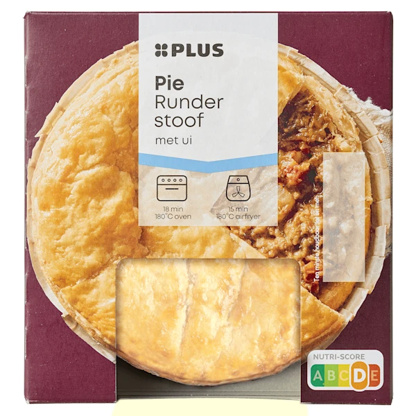 PLUS Pie runderstoof ui
