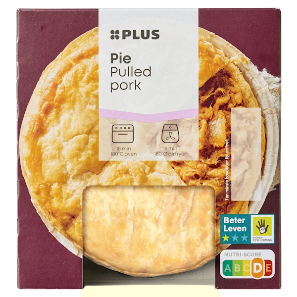 PLUS Pie pulled pork