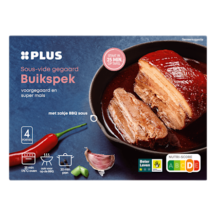 Sous-vide Buikspek - PLUS