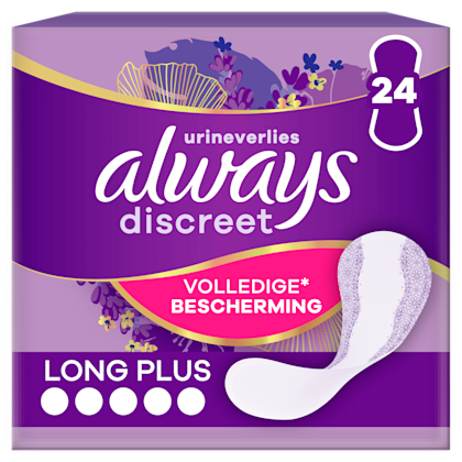 Incontinentie inlegkruisjes long plus