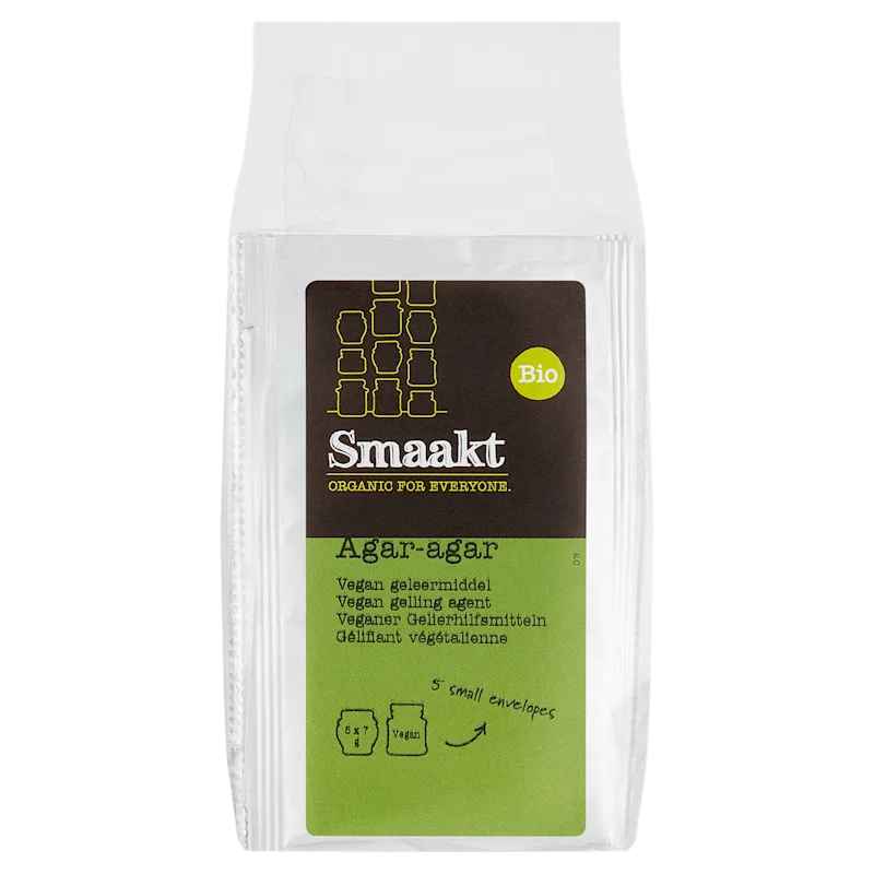 Smaakt Agar agar 5x7gr bio