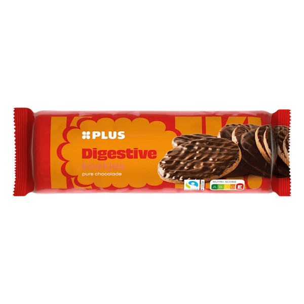 PLUS Digestive Puur Fairtrade