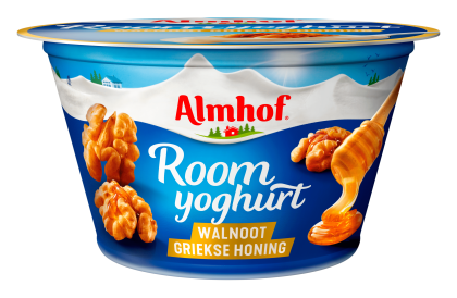 Roomyoghurt walnoot-Griekse honing