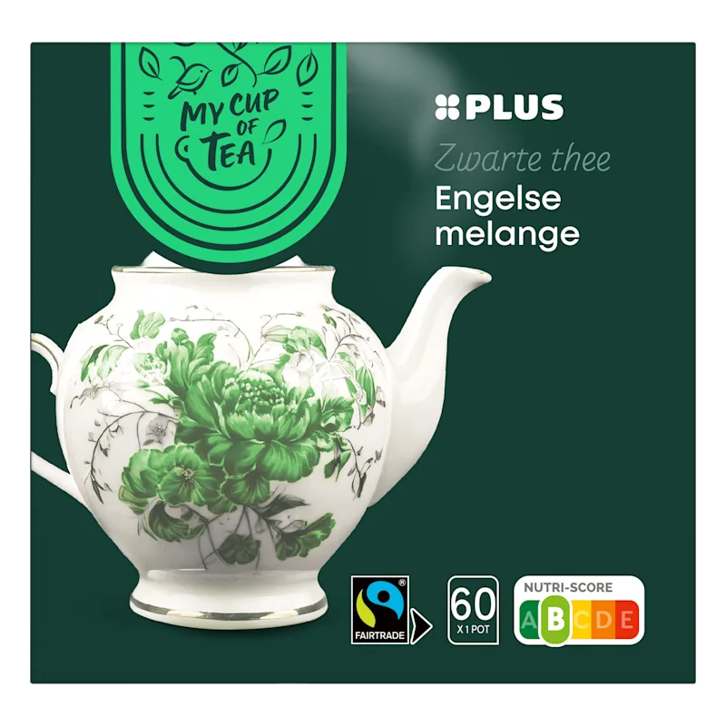 PLUS Thee Engelse Melange 1-Pot Fairtrade