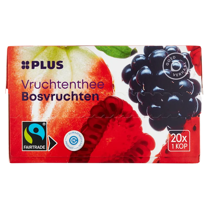 PLUS Thee Bosvruchten Fairtrade