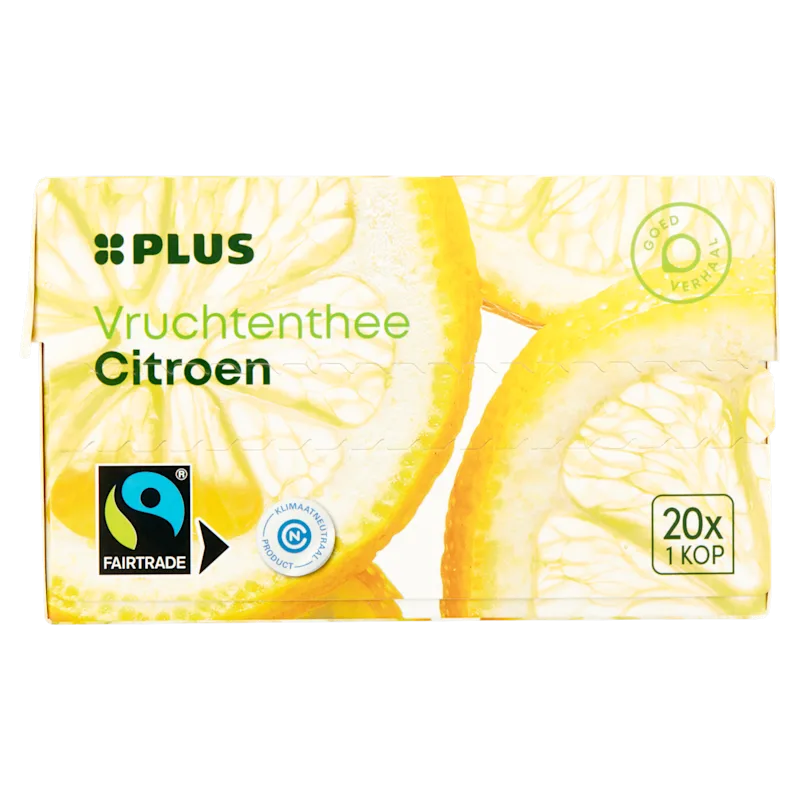 PLUS Thee Citroen Fairtrade