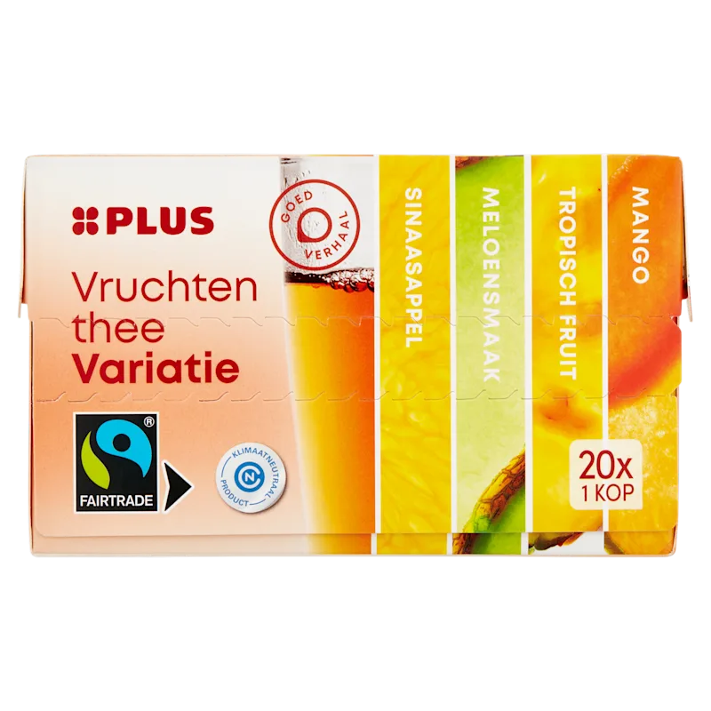 PLUS Thee Fruitvariatie Fairtrade