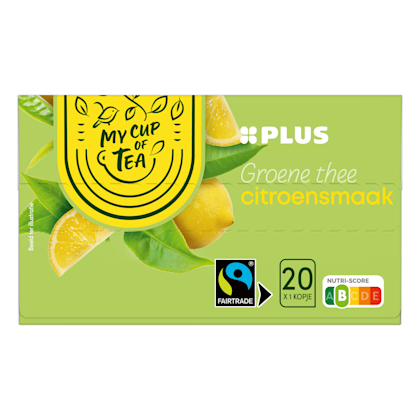 Groene Thee Citroen Fairtrade