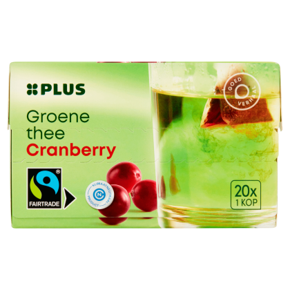 Groene Thee Cranberry Fairtrade