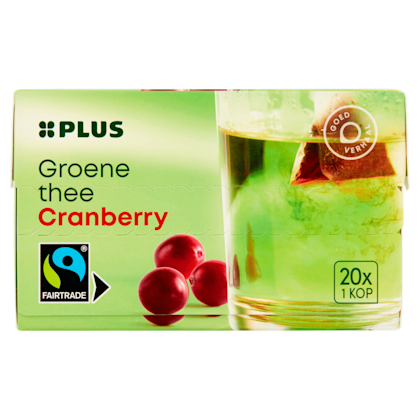 Groene Thee Cranberry Fairtrade