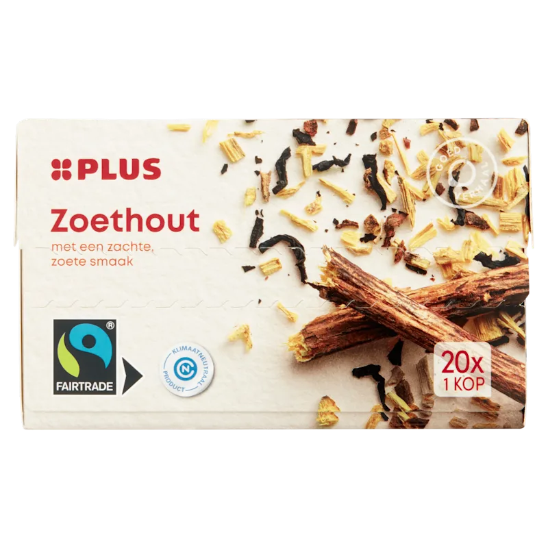 PLUS Zoethout Thee Fairtrade