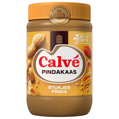 Pindakaas stukjes pinda - PLUS