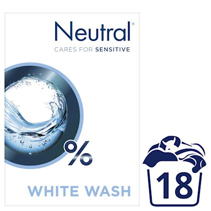 Wasmiddel poeder parfumvrij wit