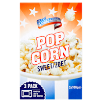American Popcorn zoet magnetron 3-pack