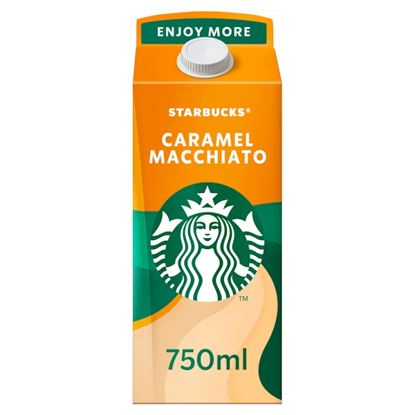 Starbucks Multiserve Caramel macchiato ijskoffie