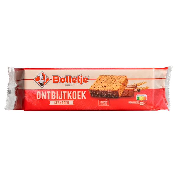 Bolletje Ontbijtkoek naturel gesneden