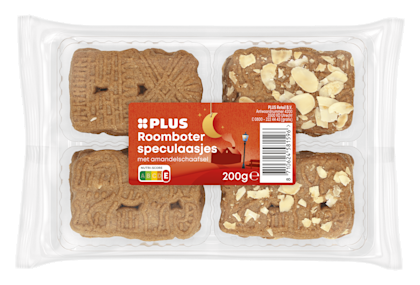Roomboter speculaasjes met amandel