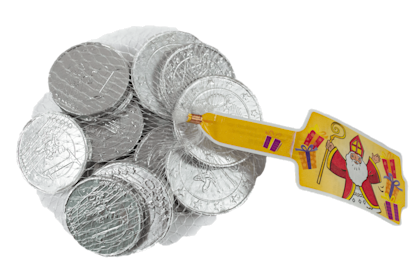 Witte Chocolade Munten