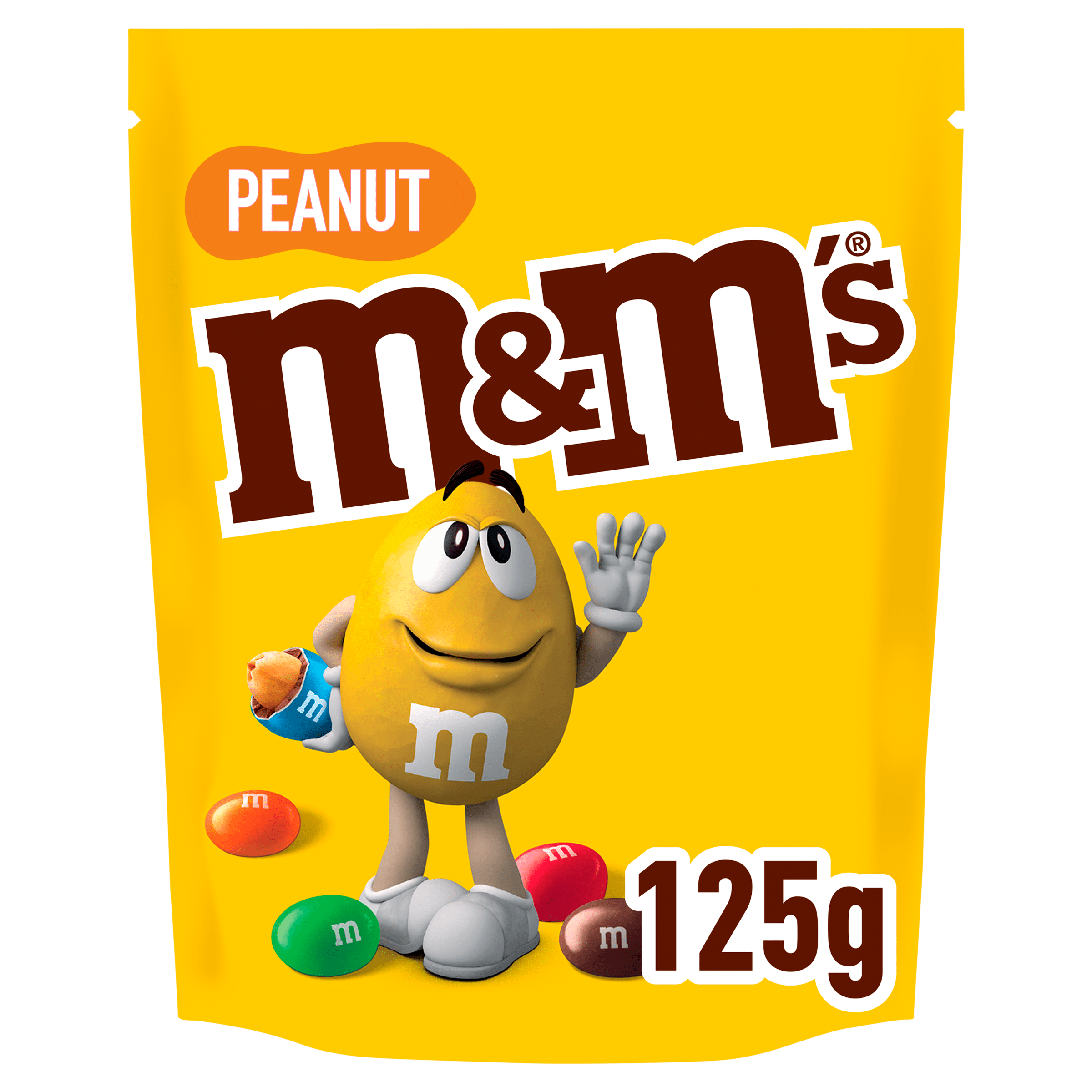 M&M'S Melk Chocolade Pinda Per Stazak 125 g