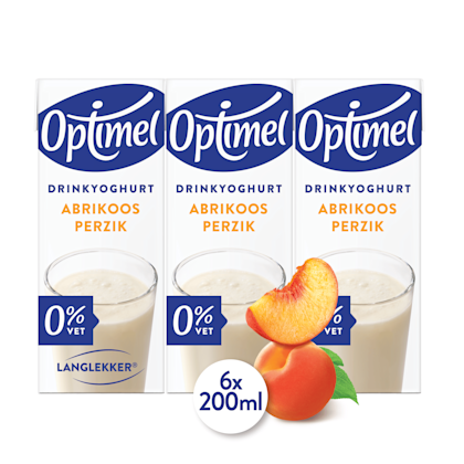 Langlekker perzik-abrikoos mini 6-pack