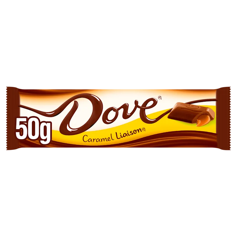 Dove Melk chocolade karamel reep single