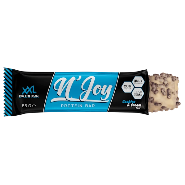 XXL Nutrition N'Joy protein bar cookies & cream