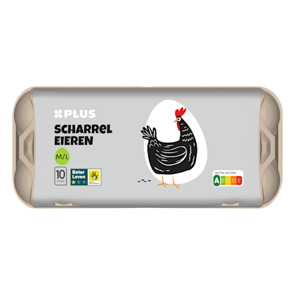 Scharreleieren M/L 10ST