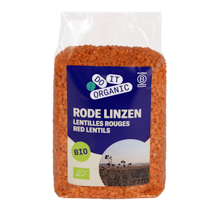 Linzen rood biologisch