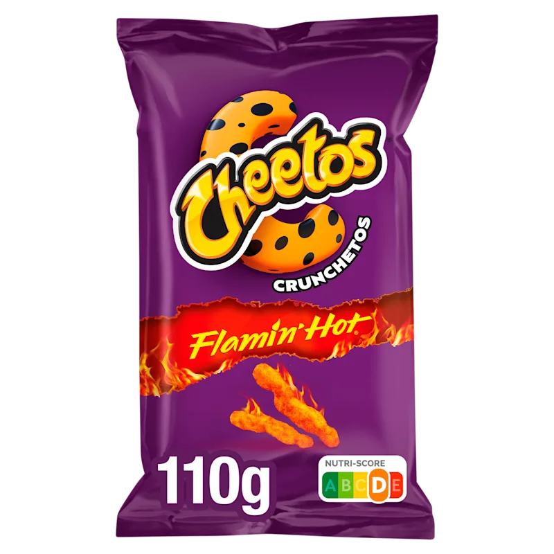 Cheetos Crunchetos flamin hot