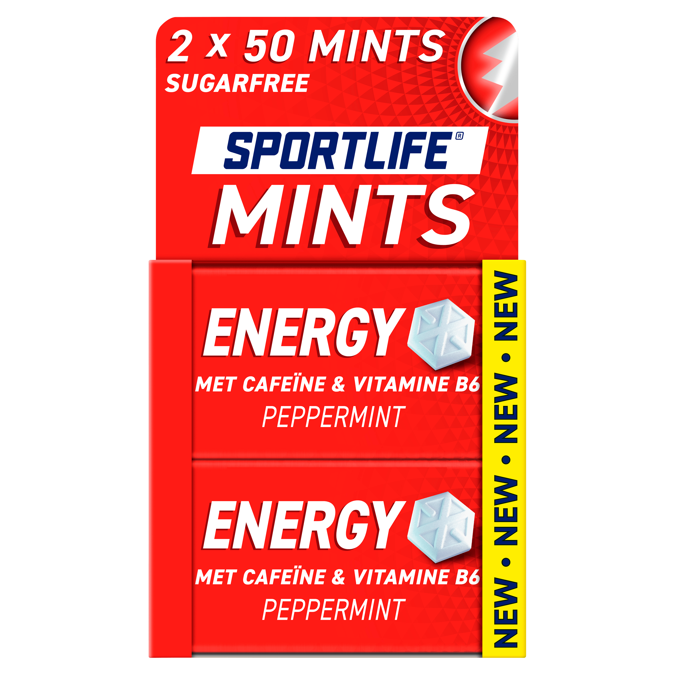 Sportlife Boost Energy Mints Duopack Per Pak 70 g