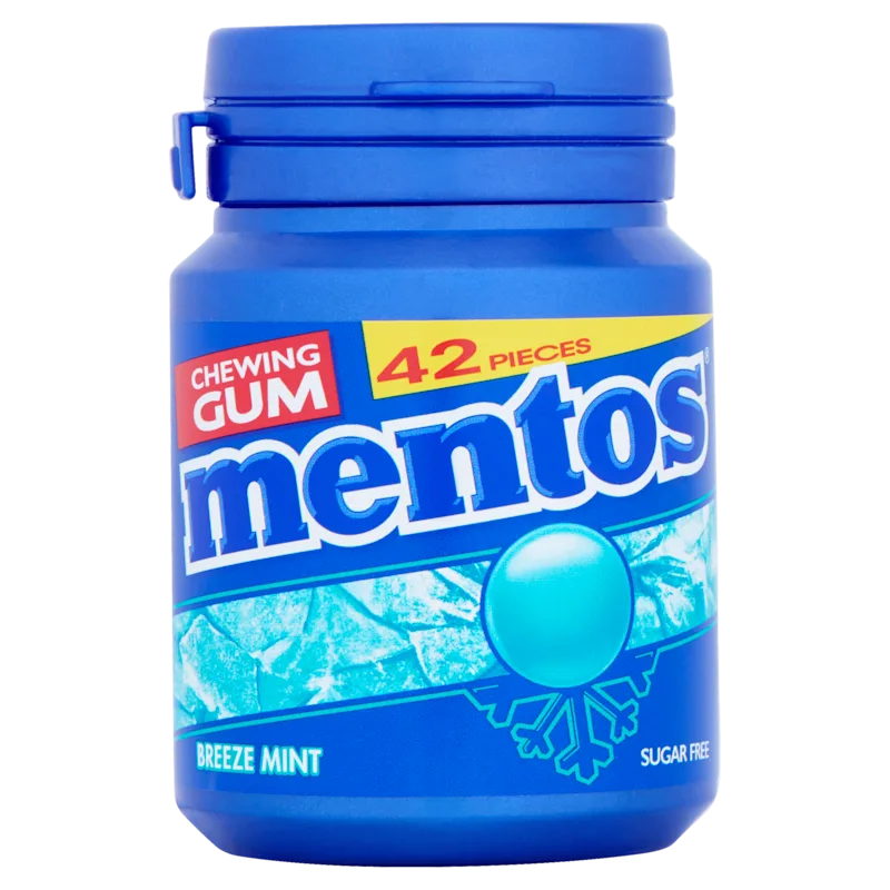Mentos Gum Breeze mint pot