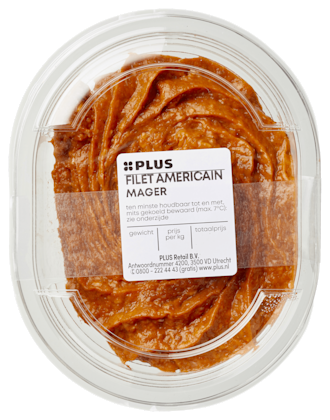 Filet americain mager