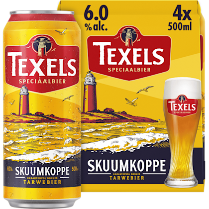 Skuumkoppe bier blik