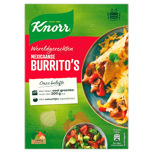Knorr Wereldgerecht Burritos
