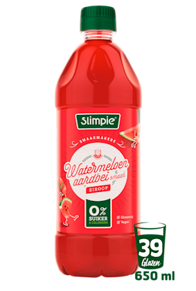 Limonadesiroop watermeloen aardbei